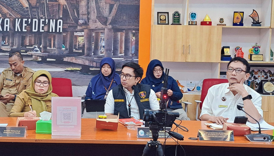 Plt. Kepala Kanwill VI KPPU Hadiri Rilis BRS BPS SULSEL